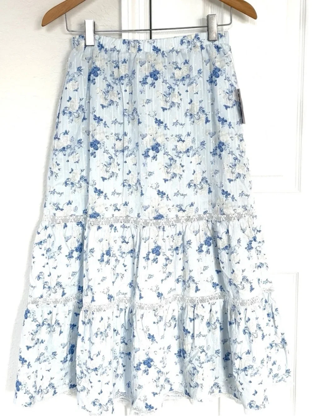 Girls' Isla Everblooming Rosettes Tiered Maxi Skirt LoveShackFancy x Target 10
